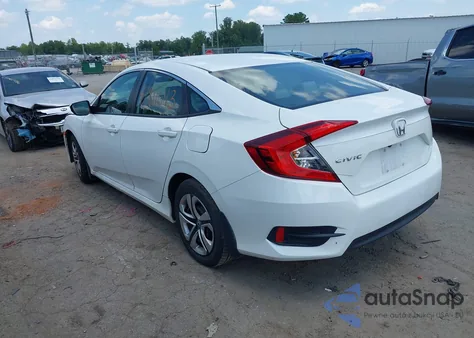 2016 Honda Civic Lx из США, поврежденный, VIN 19XFC2F54GE077035